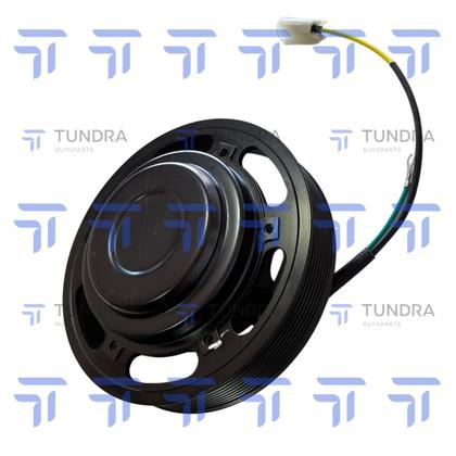 Imagem de Conjunto de Embreagem do Compressor Sanden 7H15 Caminhão Volvo 2008 Até 2019 - 24 Volts Polia 8pk 180mm OEM20587125/ 85000458/ 84094705/ 85000458/ 20779978