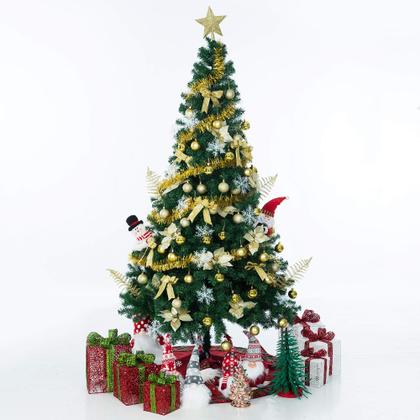 Imagem de Conjunto de enfeites de árvore de Natal Sunnyglade 94 unidades douradas