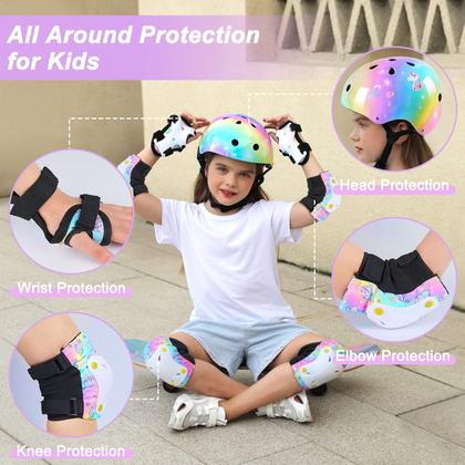 Imagem de Conjunto de equipamentos de proteção Unicorn Catcher Kids Helmet 3-8 anos