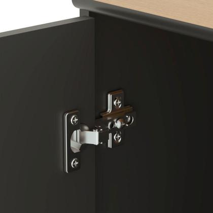 Imagem de Conjunto de Escritório 3 Peças Smart Office 2 Mesas e 1 Aparador Buffet