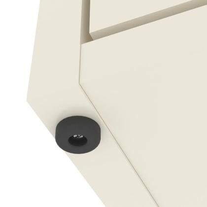 Imagem de Conjunto De Escritório 4 Peças Tech Office 2 Mesas E 2 Apara - Off White E Cedro Off White E Cedro