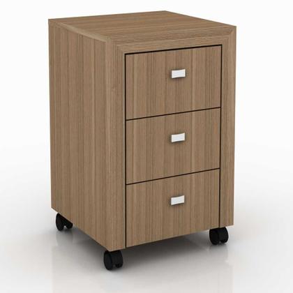 Imagem de Conjunto de Escritório com Escrivaninha 04 pç CJ18-032 Tecnomóbili