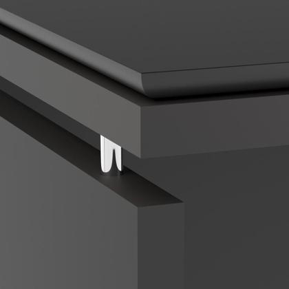 Imagem de Conjunto de Escritório Oslo 2 Peças Mesa e Buffet - ViaNossa