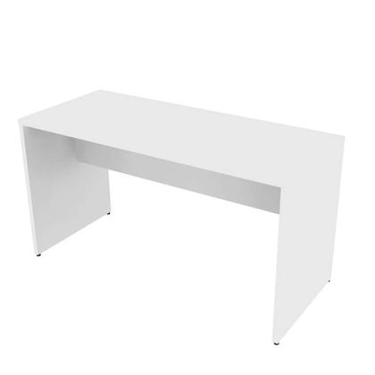 Conjunto de Escrivaninha com Armário de Escritório Tonal 4 PT Branco - Bramov Imagem de Conjunto de Escrivaninha com Armário de Escritório Tonal 4 PT Branco