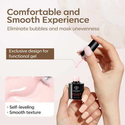 Imagem de Conjunto de esmaltes Builder Gel, modelo, 6 cores, 7 ml