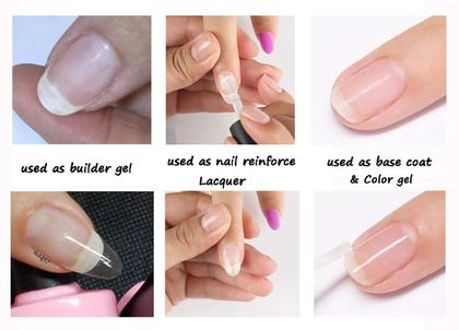 Imagem de Conjunto de esmaltes em gel AIMEILI Builder Base Sheer Color 60mL