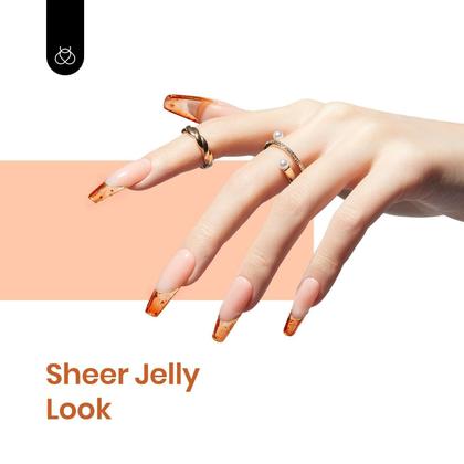 Imagem de Conjunto de esmaltes em gel beetles Fall Jelly 6 cores 7,5 mL