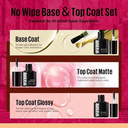 Imagem de Conjunto de Esmaltes em Gel MEFA - 32 Cores (Vermelho, Vinho, Champanhe)