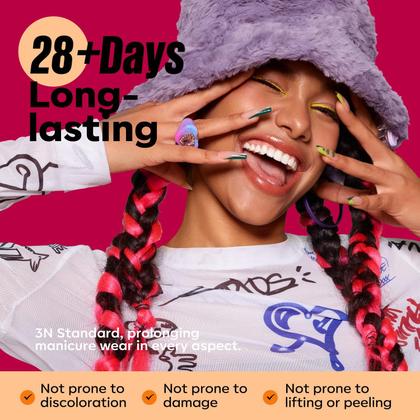 Imagem de Conjunto de Esmaltes em Gel MEFA - 32 Cores (Vermelho, Vinho, Champanhe)