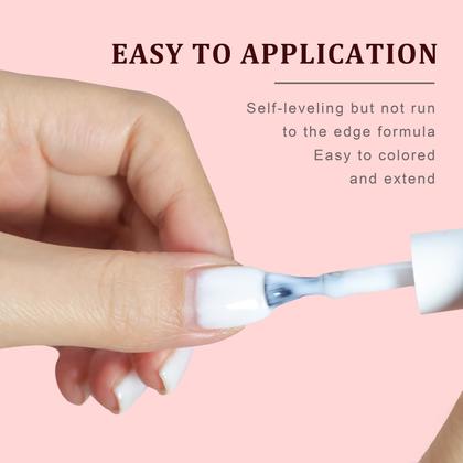 Imagem de Conjunto de esmaltes FZANEST Rubber Base Gel 6 unidades de 7,5 ml com Builder