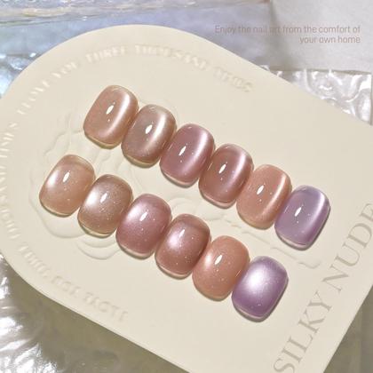 Imagem de Conjunto de esmaltes GAOY Cat Eye Gel 16mL 6 cores com ímã 3 em 1