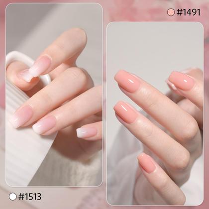 Imagem de Conjunto de esmaltes GAOY Jelly Gel 8 cores translúcidas 7 mL