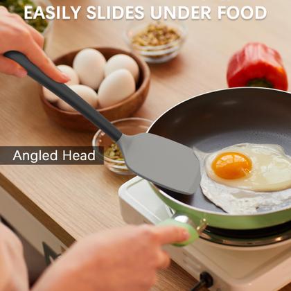 Imagem de Conjunto de espátulas de silicone Coukre de alta resistência ao calor, sem BPA, pacote com 2 unidades