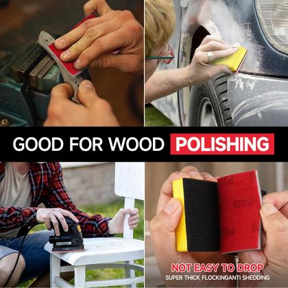 Imagem de Conjunto de esponjas de lixar Shineboc 320 Grit 20 unidades 8 x 10 cm