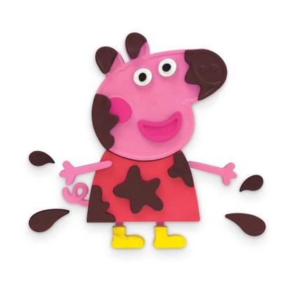 Imagem de Conjunto de estilo Play-Doh Peppa Pig com 9 latas e 11 ferramentas para crianças