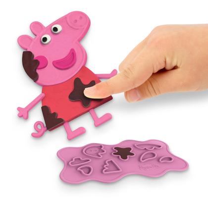 Imagem de Conjunto de estilo Play-Doh Peppa Pig com 9 latas e 11 ferramentas para crianças
