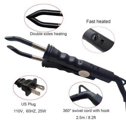 Imagem de Conjunto de extensões de cabelo com queratina Fusion Bonding Machine Ushtiger