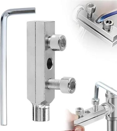 Imagem de Conjunto De Extratores De Parafuso Com Válvula De Ângulo Universal Para Remoção De Parafuso Quebrado