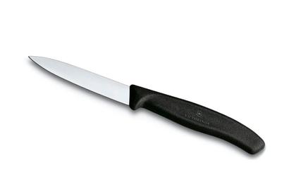 Imagem de Conjunto de Facas para descascar 19cm Lâmina lisa e serrilhada 8cm SwissClassic Victorinox