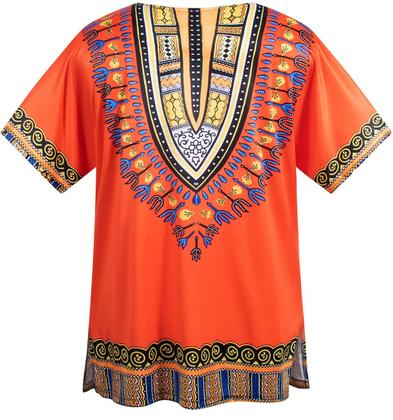 Imagem de Conjunto de fantasias Hippie dos anos 70 para homens, camiseta afro, tamanho GG