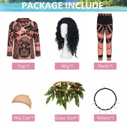 Imagem de Conjunto de fantasias Slivomi SV032XL para crianças com tema de Halloween e Oceano