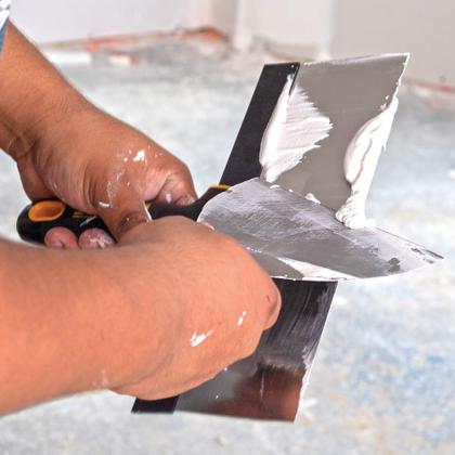 Imagem de Conjunto de ferramentas manuais DEWALT Deluxe Stainless com facas de fita adesiva e massa de vidraceiro