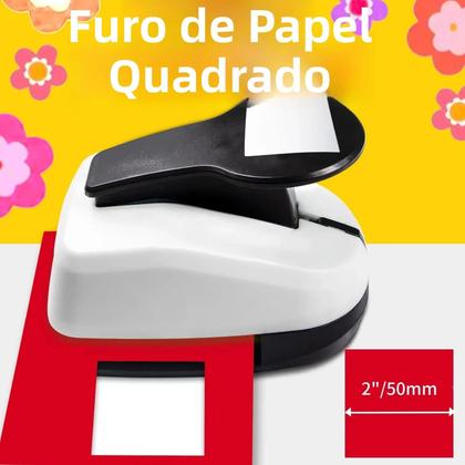 Imagem de Conjunto De Ferramentas Para Cortar Papel De 2 Polegadas, Furador Hexagonal, Triangular E Quadrado
