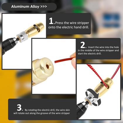 Imagem de Conjunto de ferramentas Wire Stripper e Twister PTMTFYL 2.5/4/6