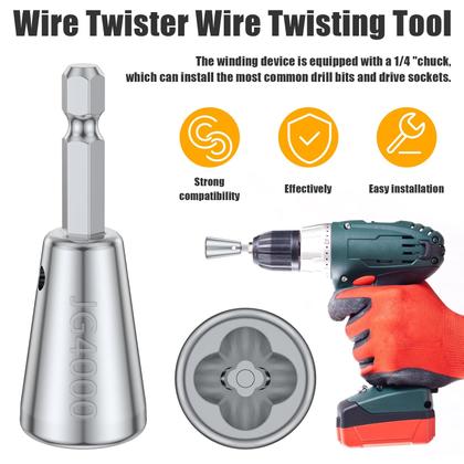 Imagem de Conjunto de ferramentas Wire Stripper e Twister PTMTFYL 2.5/4/6