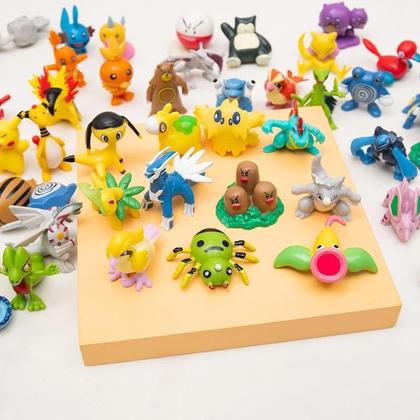 Imagem de Conjunto de Figuras de Anime Pokémon - Tamanho Grande (10 a 50 Peças)