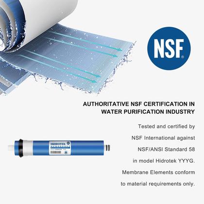 Imagem de Conjunto de filtros de substituição de osmose reversa Geekpure 75GPD