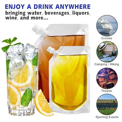 Imagem de Conjunto de frascos Vignee Rum Runner Plastic Licor 240 mL x 10