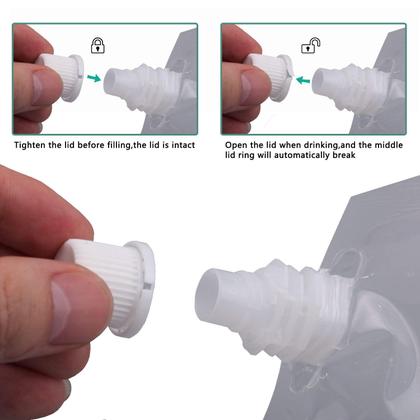 Imagem de Conjunto de frascos Vignee Rum Runner Plastic Licor 240 mL x 10