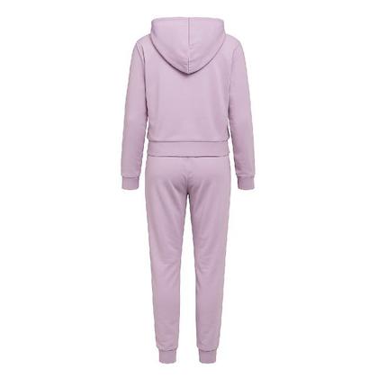 Imagem de Conjunto De Frio Feminino Blusa Com Capuz E Calça Jogger Inverno