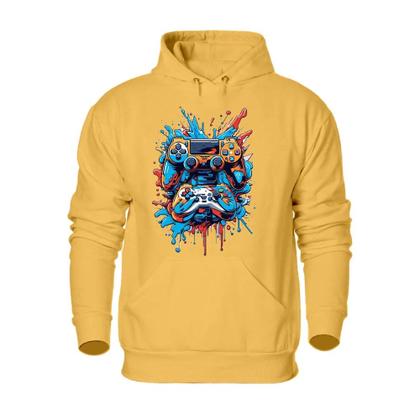 Imagem de Conjunto de Frio Moletom Abrigo Masculino Blusa Canguru e Calça Quentinha Com Bolso 70% Algodão