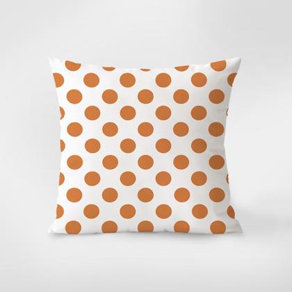 Imagem de Conjunto de fronhas moderno minimalista laranja/branco Geo x4