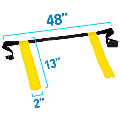 Imagem de Conjunto de futebol Flag Franklin Sports com Flag & Ball Kids