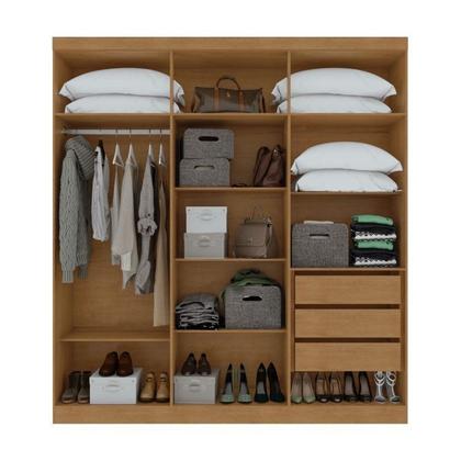 Imagem de Conjunto de Guarda-roupa 6 Portas Jazz e Cômoda Toronto
