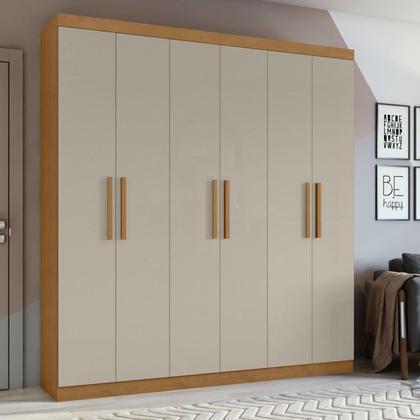Imagem de Conjunto de Guarda-roupa 6 Portas Jazz e Cômoda Toronto