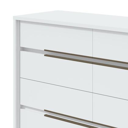 Imagem de Conjunto de Guarda-roupa Casal com Espelho 2 Portas 6 Gavetas Toronto Plus e Cômoda Urban