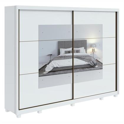 Imagem de Conjunto de Guarda-roupa Casal com Espelho 2 Portas 6 Gavetas Toronto Plus e Cômoda Urban