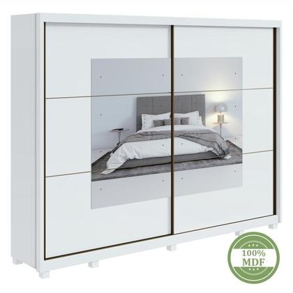 Imagem de Conjunto de Guarda-roupa Casal com Espelho 2 Portas 6 Gavetas Toronto Plus e Cômoda Urban