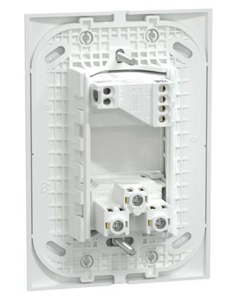 Imagem de Conjunto de interruptor+tomada 10a 250v schneider