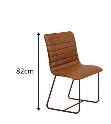 Imagem de Conjunto de Jantar Itália com 6 Cadeiras e Mesa Redonda Roraima BM Tubulares