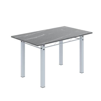 Conjunto de Jantar Mesa 140x75cm Tampo de Granito Topázio com 6 Cadeiras Sara Yescasa Imagem de Conjunto de Jantar Mesa 140x75cm Tampo de Granito Topázio com 6 Cadeiras Sara Yescasa
