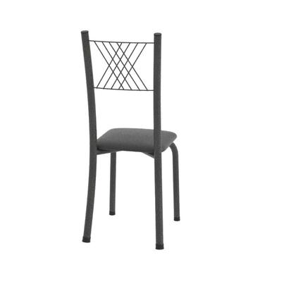 Imagem de Conjunto de Jantar Mesa 70x70cm Tampo de Granito Topázio com 4 Cadeiras Sara Yescasa