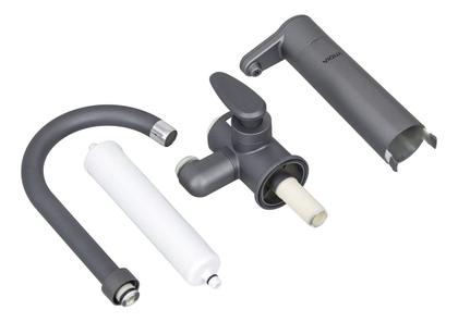 Imagem de Conjunto De Jardim Cinza 3 Pecas Mesa E 2 Cadeiras