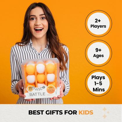 Imagem de Conjunto de jogos Bounce Battle Marbled Edition com 27 bolas para crianças