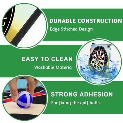 Imagem de Conjunto de jogos de golfe TOY Life Golf Target com 20 bolas adesivas