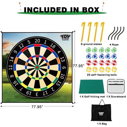 Imagem de Conjunto de jogos de golfe TOY Life Golf Target com 20 bolas adesivas